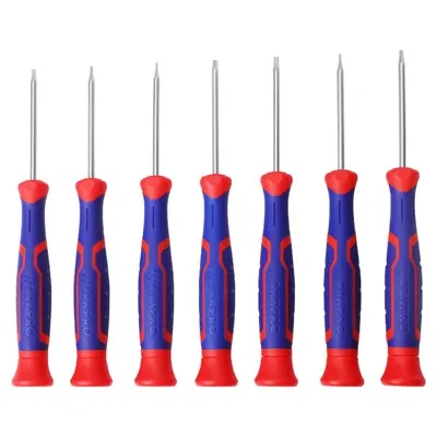 SET DE șurubelnițe de precizie WORKPRO 7PC CR-V（TORX）